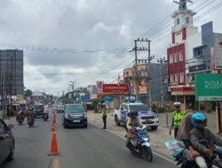 Hari Kedua Lebaran, Polres Pringsewu Tingkatkan Pengamanan di Jalan Protokol dan Obyek Wisata