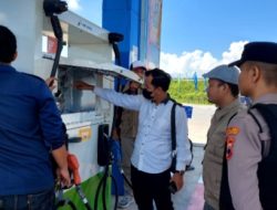 Hindari Kecurangan, Polres Pekalongan Sidak SPBU
