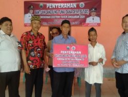 Desa Sukatani Salurkan BLT-DD Triwulan I Ke 12 KPM