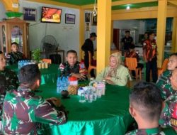 Dansatgas Pamtas RI-Malaysia Yonarmed 16/TK Laksanakan Kunjungan