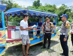 Kapolres Boyolali Pantau Obyek, Peringatkan Sepur Kelinci Dilarang Beroperasi di Jalan Raya