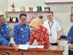 Pemkab Lampung Selatan Perpanjang Kerja Sama Bank Lampung dan BPJS