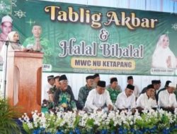 Ketua TP PKK Lamsel Hadiri Halalbihalal MWC-NU