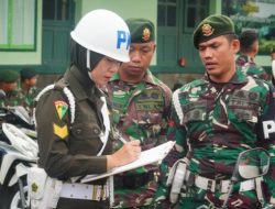Subdenpom IV/2–1 Magelang Periksa Kelengkapan Kendaraan Yon Armed 11/GG/2/2 Kostrad