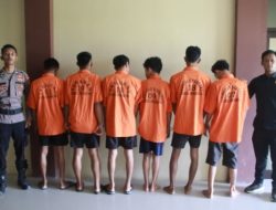 Enam Tersangka Narkoba Ditangkap Polres Pringsewu&nbsp;