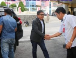 Penjabat Bupati Tapanuli Utara Silaturahmi dengan Kapolres Tapanuli Utara