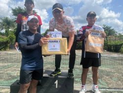 Satgas Pamtas RI-MLY Yonarmed 16/TK Gelar Open Turnamen Tenis Lapangan di Perbatasan