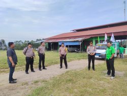 Polres Toba Laksanakan Pengamanan Aksi Damai Hari Buruh Nasional Oleh PK-SBSI