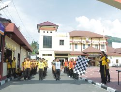 Test Kesamaptaan Jasmani, Polres Samosir Siapkan Fisik Yang Prima Dalam Melaksanakan Tugas