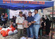 Antisipasi Kebutuhan Mendesak Warga Terdampak Banjir , PTBA TBK Tanjung Enim Salurkan Bantuan