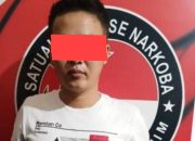 Sat Narkoba Polres Muara Enim menangkap pelaku penyalaguna Narkoba, dan Senpi Rakitan