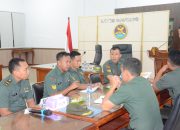 Korem 044/Gapo Menerima Kunjungan Dalproggar Itdam II/Swj