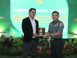 Direktur Keuangan TNI AD Pimpin Rabinniscab Keuangan TNI AD Tahun 2024
