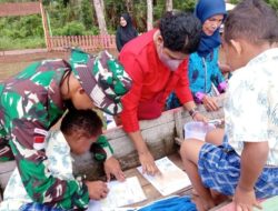 Anak TK Maranatha Bade Bermain Dan Belajar di Alam Terbuka