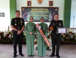 Danrem Pimpin Sertijab Dandim 0402/OKI, Pelaut Ulung Hanya Ditemukan di Samudera Penuh Ombak dan Badai