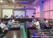 Polres Labuhanbatu Ikuti Rapat Pemberangkatan Calon Jamaah Haji Labura Tahun 2024