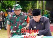 Buka TMMD Ke-120, Pj Bupati: Prioritas Bangun Jalan Penghubung Desa Sidomulyo-Sumaja Makmur Sepanjang 6,3 KM