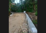 Pekon Wates Selatan Wujudkan Bangun TPT Dana Desa 2024