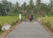 Terwujud Sesuai Harapan Masyarakat, Gumukmas Bangun Rabat Beton 283 Meter