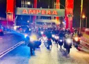 Ratusan Anggota Klub Motor ‘Terpanggil’ Ikut Patroli Bersama Kapolda Sumsel Jaga Kamtibmas di Kota Palembang