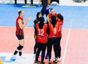 Jakarta Popsivo Polwan Raih Juara Paruh Musim Usai Kandaskan Livin Mandiri 3 Set