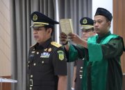 JAM-Pidmil Mayjen TNI Dr. Wahyoedho Indrajit Melantik dan Aambil Sumpah Laksamana Pratama TNI Effendy Maruapey, S.H., M.H. Sebagai Direktur