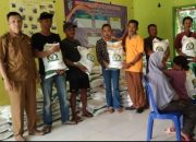 10 Kg Per KPM, Pekon Banjarejo Salurkan Bantuan Beras