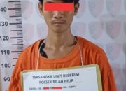 Ungkap Kasus Penyalahgunaan Narkotika Jenis Sabu Sidomulyo Oleh Polsek Bilah Hilir