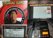 Pinggir Rel Kereta Api Ujanmas Baru Pelaku Narkotika Muara Enim Ditangkap Polisi