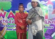 Pendaftaran Siswa Baru Dibuka, Ponpes Al-Mubarak Gelar Lomba Bersanji Dihadiri KH.Ustazd Maulana