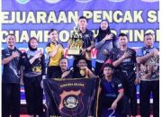 Anggota Polwan Samapta Polres Banyuasin Raih Juara 2 Pada Kejuaraan Pencak Silat Championship Tingkat Nasional