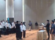 PJ Walikota Palembang Ratu Dewa Menghadiri Pelantikan Anggota PPS Palembang