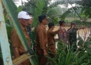 Polsek Gadingrejo dan Aparatur Terkait Tinjau Kerusakan Infrastruktur Akibat Banjir