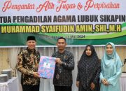 Akhiri Masa Tugas Ketua PA Pasaman, Bupati Sabar AS Gelar Malam Perpisahan 