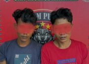 Dua Pelaku Curanmor Diringkus Tim Puma Polsek Gelumbang Menggunakan Senpira