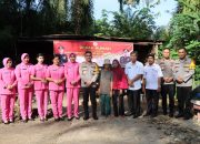 Bedah Rumah untuk Warga Desa Harapan Jaya dalam Rangka Hari Bhayangkara ke-78