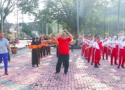 Sambut Peringatan HANI 2024, Pj. Bupati Senam Bersama dan Ajak Berantas Narkoba