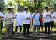 Kerahkan Personel Bhabinkamtibmas, Polda Sumsel Bagikan Daging Kurban Hingga ke Masyarakat Pelosok.