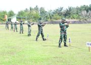 Meningkatkan Keterampilan Menembak Prajurit, Korem 044/Gapo Gelar Latbakjatri  
