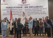 Komunitas Advokat dan Paralegal Sumsel Siap Mendukung Mawardi Yahya dan R.A Anita Noeringhati Sebagai Bacalon Gubernur dan Wakil Gubernur Sumsel 2024-2029