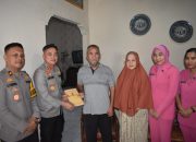 Dalam Rangka Peringati Bhayangkara ke 78, Polres Muara Enim Anjangsana Purnawirawan Polri dan Warakawuri 