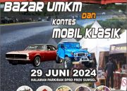 Unik, Hari Bhayangkara Ke 78 Polda Sumsel Akan Dimeriahkan Kontes Mobil Klasik