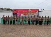Menyambut Hari Bhayangkara ke-78, Polres Muara Enim Upacara Ziarah Dan Tabur Bunga Di Makam Pahlawan