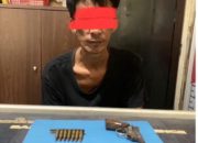 Pengedar Narkoba di Lubuk Mumpo Gunung Megang Kedapatan Bawa Senpira