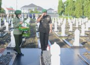 HUT Ke-43, Korem 044/Gapo Ziarah di TMP Ksatria Ksetra Siguntang