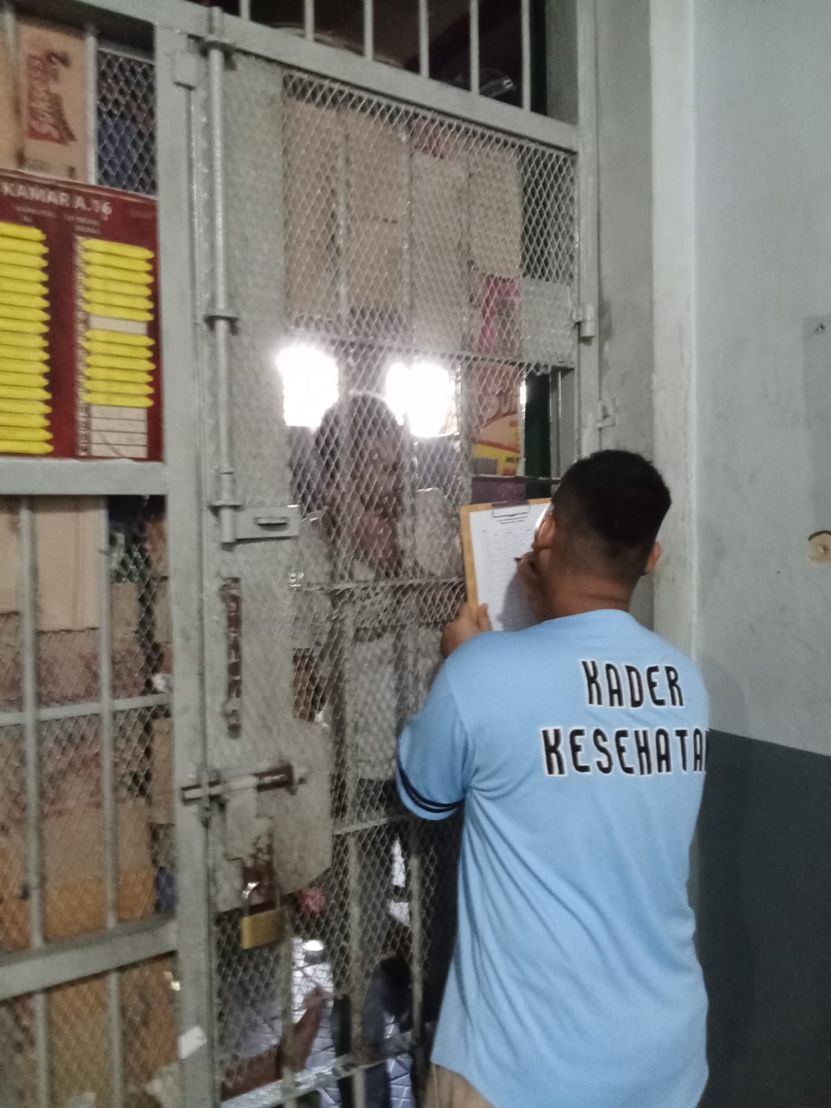 Pengoptimalan Kontrol Pelayanan Kesehatan Rutan Kelas 1 Pekanbaru di Setiap Blok Hunian. IMG-20240628-WA0009