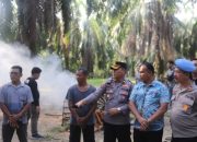 Cipkon Jelang Pilkada 2024 : Penertiban Arena Sabung Ayam Oleh Polres Muara Enim