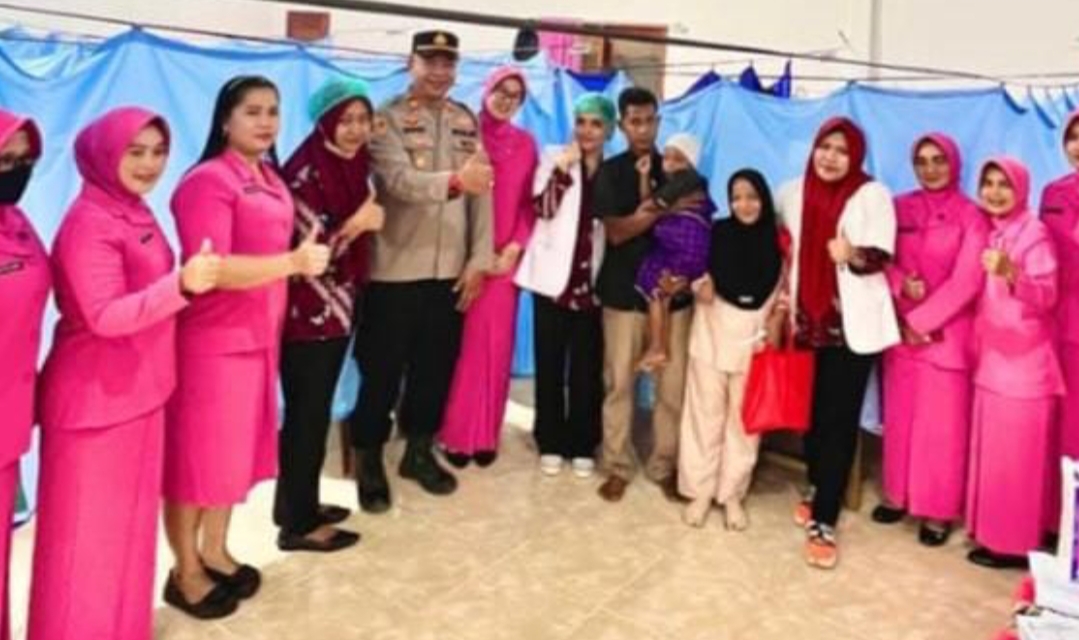 HUT Bhayangkara Ke-78, Polsek Makarti Jaya Khitan 78 Anak IMG_20240603_082743