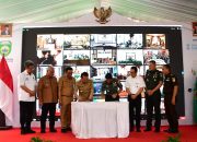 Danrem 044/Gapo Hadir pada Peresmian Penyerahan Kunci Gerakan Bedah Rumah Serentak Se-Sumsel 