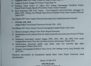 Ketua DPC Golkar Pesawaran Dapat SK Rekomendasi PAN